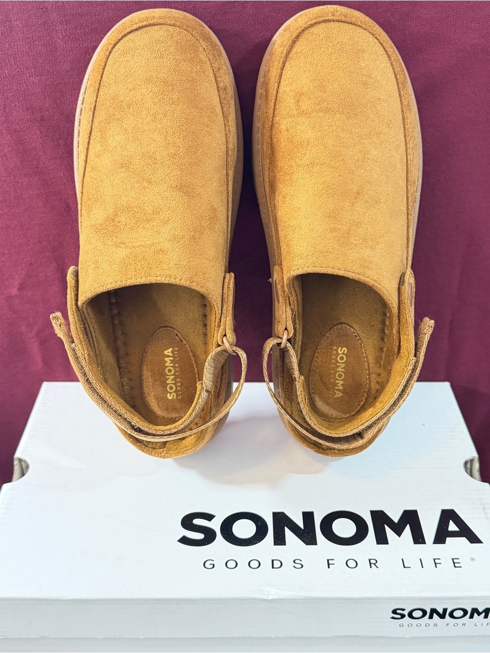 Faux Suede Slipper on Mules
